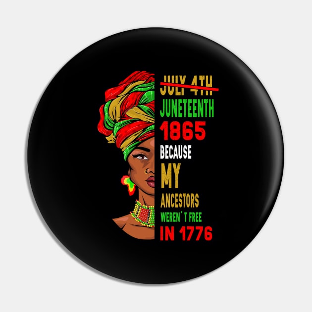 July 4th Juneteenth 1865 Pin by magazin