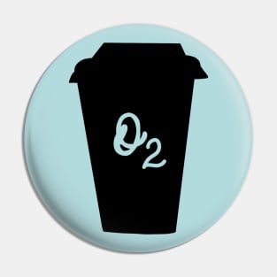 Coffee with my Oxygen O2 Pin