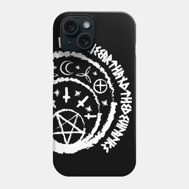 Earth, Love & The Devil Phone Case by VixPeculiar