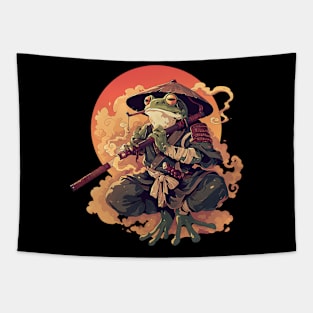 samurai frog Tapestry