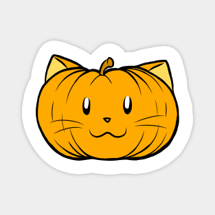 Pumpkin Puss Magnet