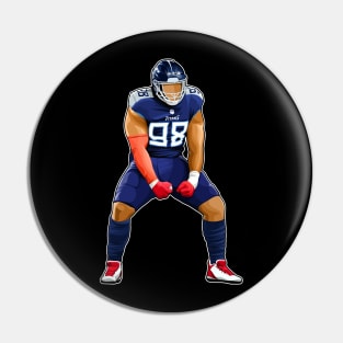 Jeffery Simmons #98 Power Pin