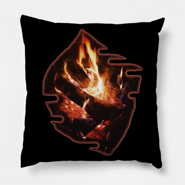 Bonfire Pillow by IanWylie87