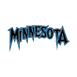 Minnesota Throwback Basketball T-Shirt