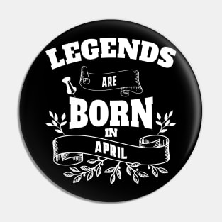 april birthday born in april Pin