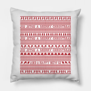 Jiu Jitsu Christmas Pillow