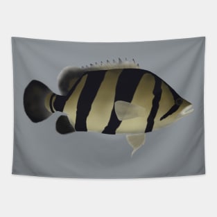 Siamese Tiger Fish Tapestry