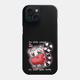 My little secret... My heart goes fluffy Phone Case