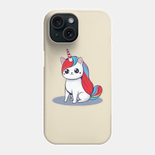 cat unicorn Phone Case