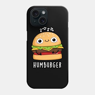 Humburger Cute Humming Burger Pun Phone Case