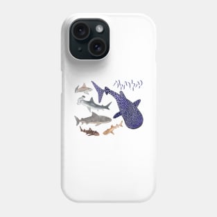 Sharks! Medley - Cartoon Phone Case