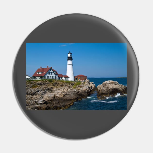 Portland Head Light Pin by thadz