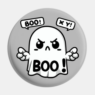 Ghost Of Disapproval Pin