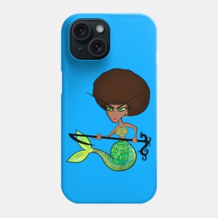 Afro Mermaid Phone Case