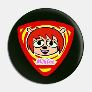 Mudwizard draws the red lammy milkcan band guitar pick / um jammer lammy sheep girl Pin