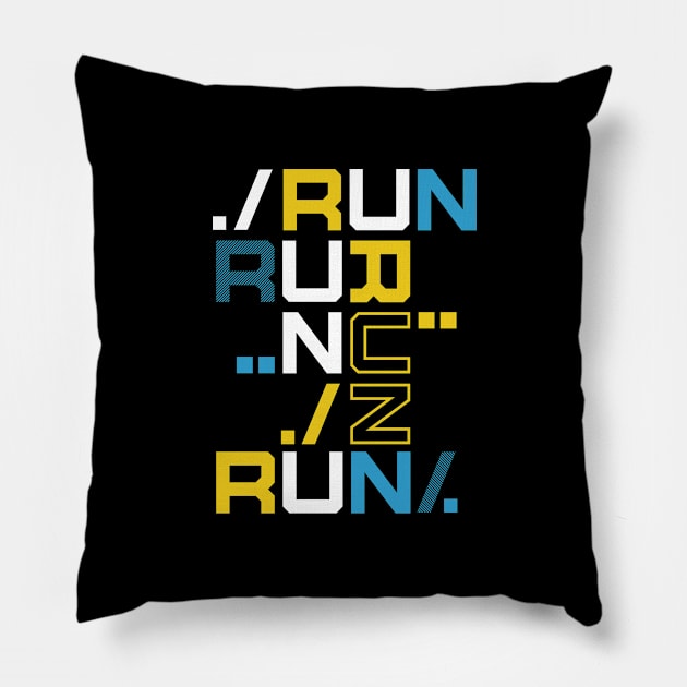 run Pillow by HBfunshirts