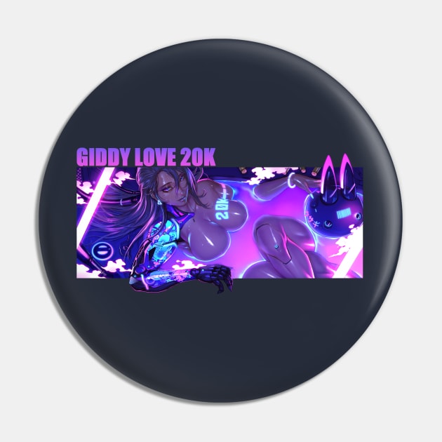 Giddy Love 20K Pin by Pan_Ren_Wei