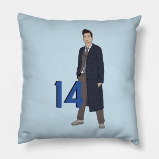 David Tennant Doctor Who 14 Pillow