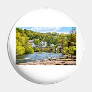 Bridge over The Dee at Llangollen Pin