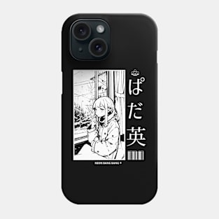 Lofi Study Manga Anime Girl Aesthetic Japan Phone Case