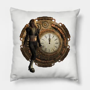 Wonderful steampunk design Pillow