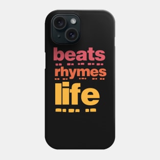 Beats Rhymes Life 34.0 Phone Case