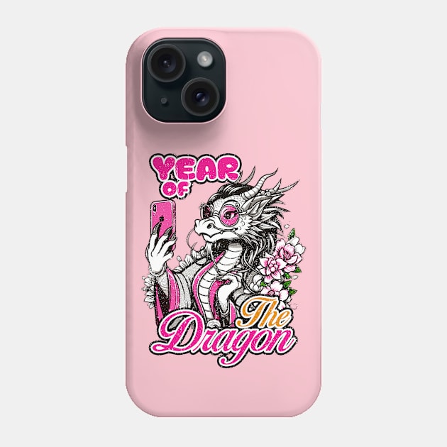 Sassy Dragon Phone Case by Pawsitivity Park