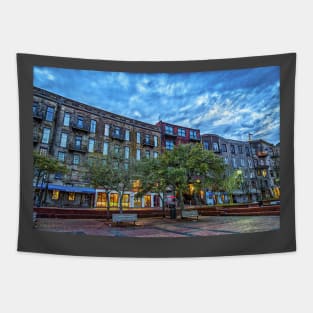 River Street Savannah Georgia Tapestry