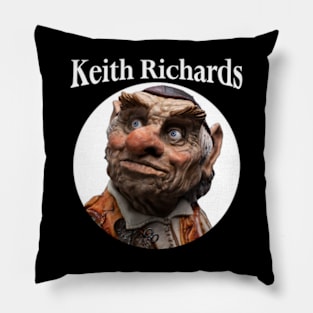 Keith Richards Hobble Labyrinth Pillow