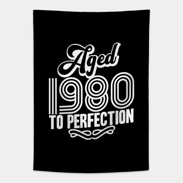 Aged to Perfection, 1980! Tapestry by ArtOnly