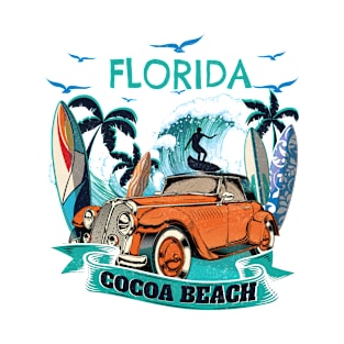 Fun Family Vacation Cocoa Florida Beach Tshirt Best gift T-Shirt