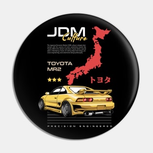Toyota MR2 JDM Culture Pin