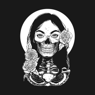 Dead Girl. Death T-Shirt