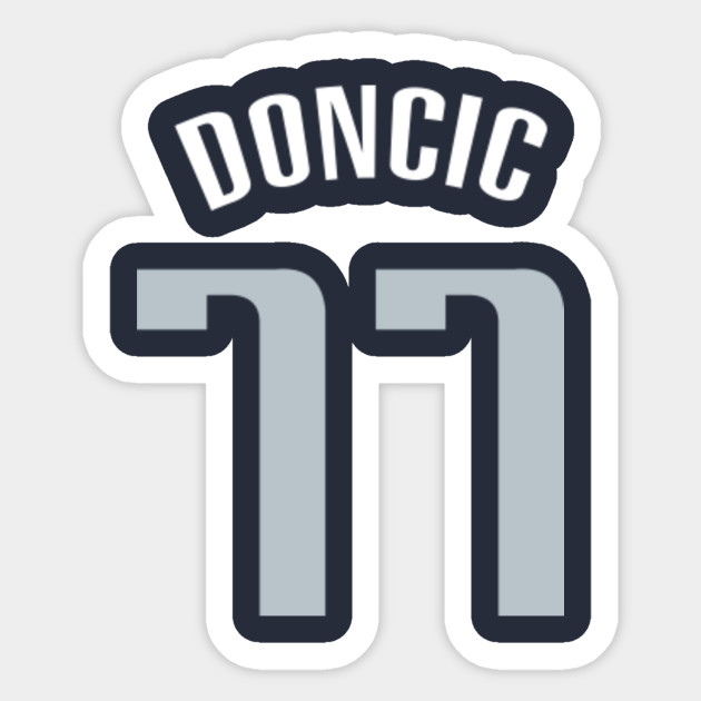 Luka Doncic Jersey Luka Doncic Sticker Teepublic