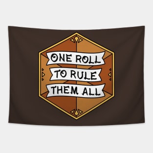 Wooden dice Tapestry