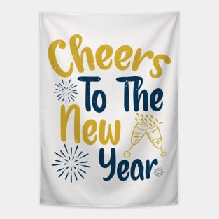 Cheers to the New Year Tapestry