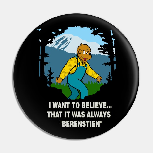 the Berenstain Conspiricy Pin by jackbrimstone