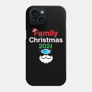 Vaccinated Family Christmas 2021, Merry Chirstmas Fully Vaccinated Tee Phone Case