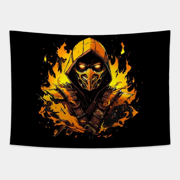 scorpion Tapestry by skatermoment