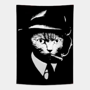 Mafia cat Tapestry