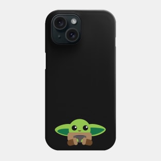 Green alien Phone Case