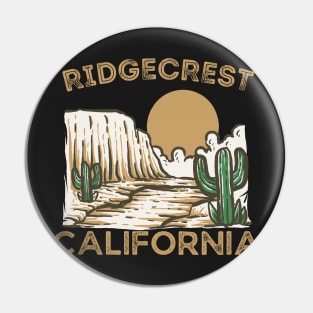 Ridgecrest California Pin