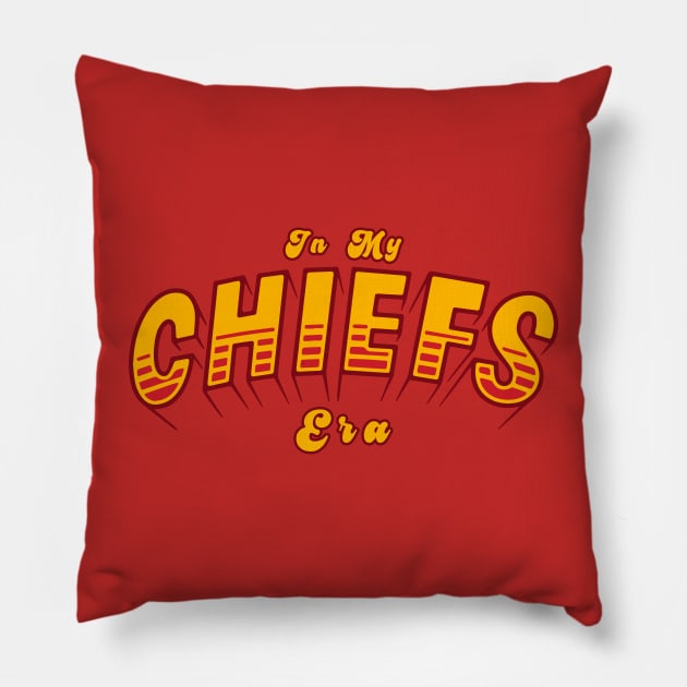 In My Chiefs Era Pillow by Tandit Store