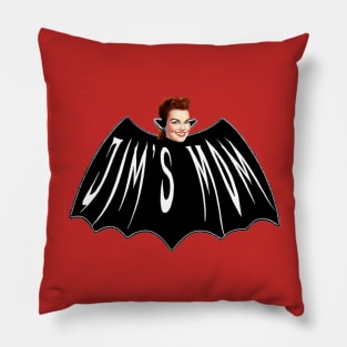 Jim's Bat Mom Pillow