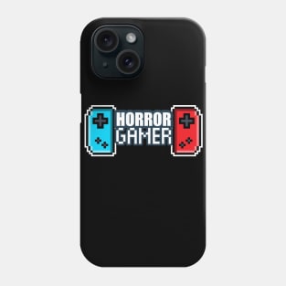 Horror Gamer - - 8-bit Retro Pixel Classic Nostalgia Video Games Phone Case