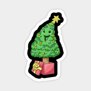 Funny christmas tree Magnet