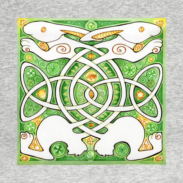 Discover Knotty Bunnies - Celtic Knot - T-Shirt