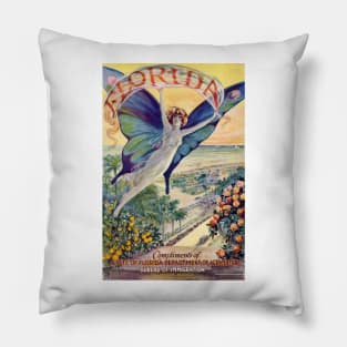 1920's Florida Pillow