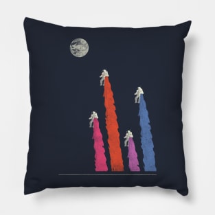 Space Race Pillow