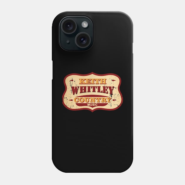 Keith Whitley COUNTRY MUSIC Phone Case by freshtext Apparel10